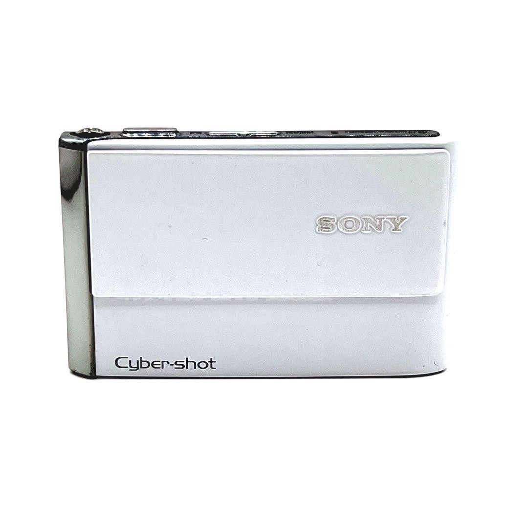 SONY デジタルカメラ Cyber-shot DSC-T70 ホワイトおまけ付 SONY DSC-T70 Cyber−Shot Digital Still Camera White 8.1MP