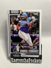 2026 Topps Series 1 Yanquiel Fernandez RC #116 Rockies 