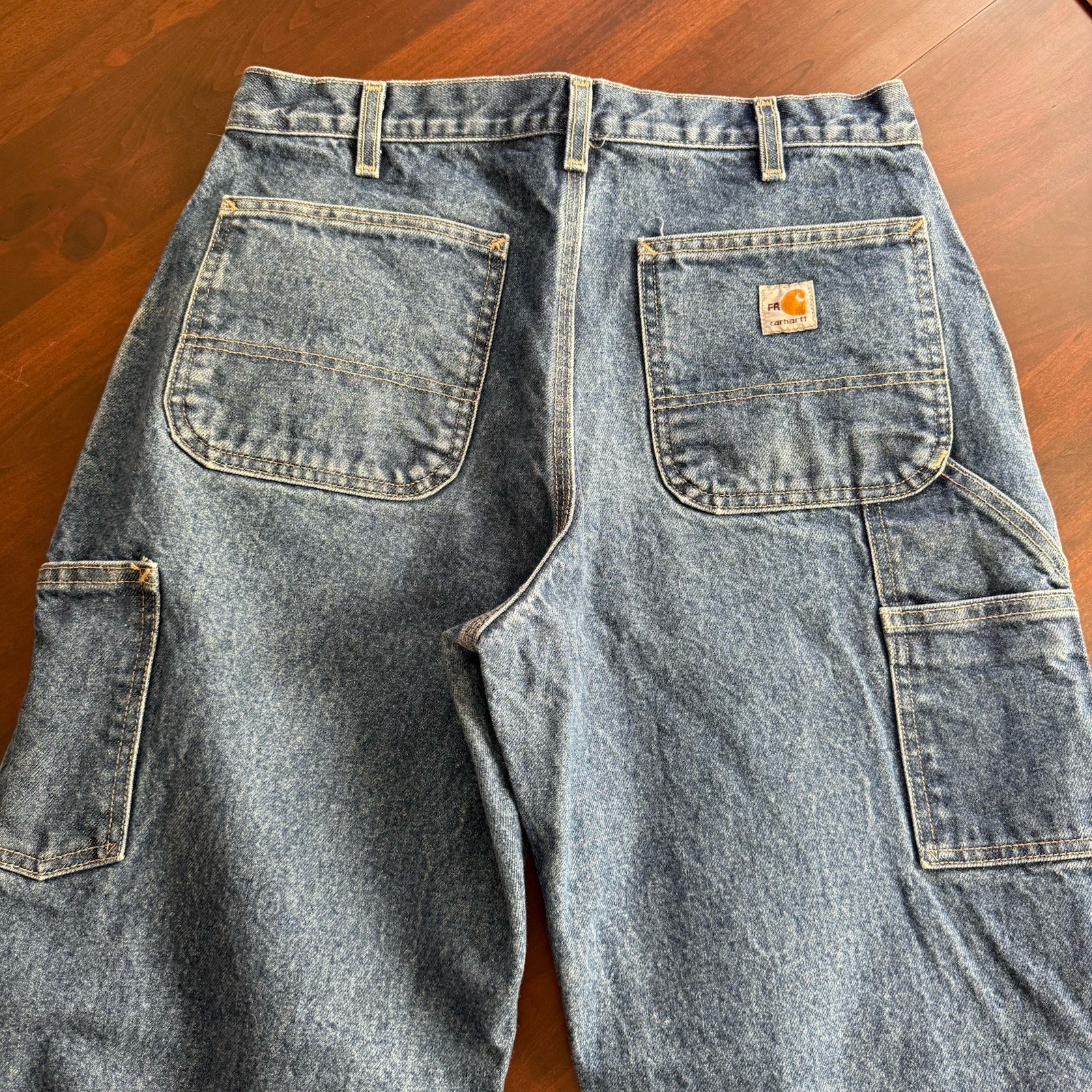 Carhartt FR HRC2 34x34 Carpenter Pocket Jeans Mens Flame Resistant Workwear