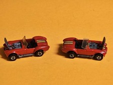 2 Vintage 1982 Hot Wheels Shelby Classic Cobra Diecast Car 427 S/C Red Sold asis
