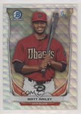 2014 Bowman Draft Chrome Silver Wave Refractor 3/25 Matt Railey #CDP95 0a9