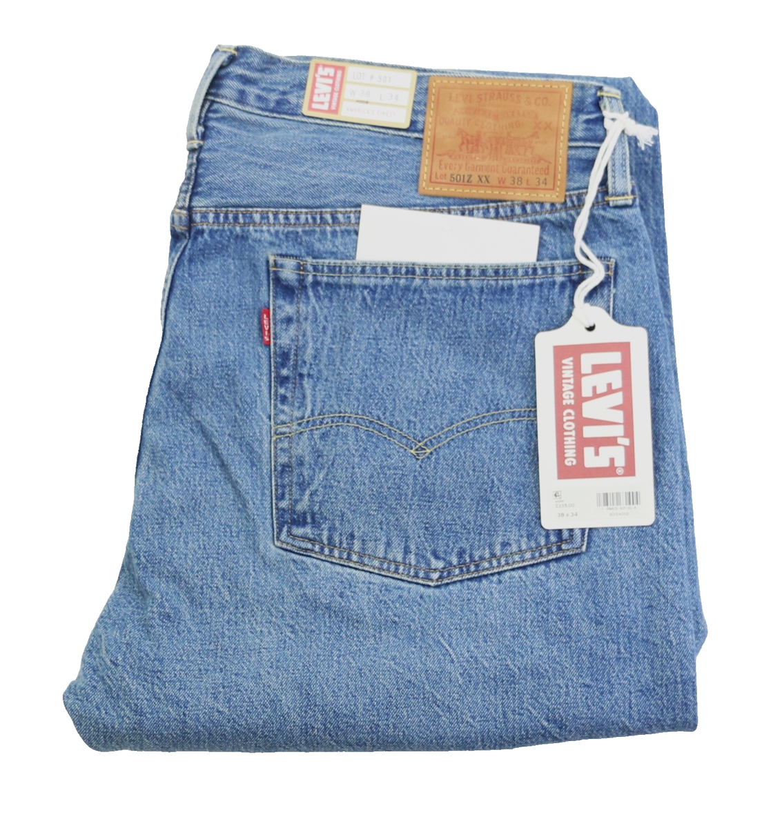 Levi's Vintage Clothing 1954 501 Men's Jeans W38 L34 LVC Selvedge