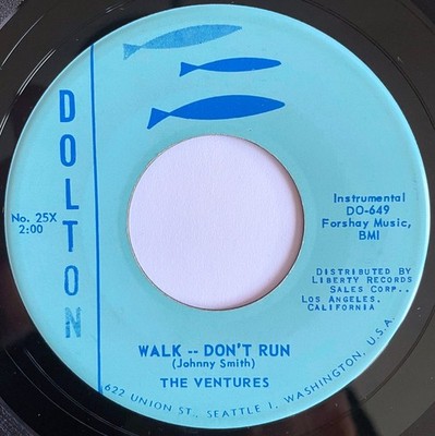 THE VENTURES - WALK DON'T RUN / THE MC COY - ORIGINAL US DOLTON