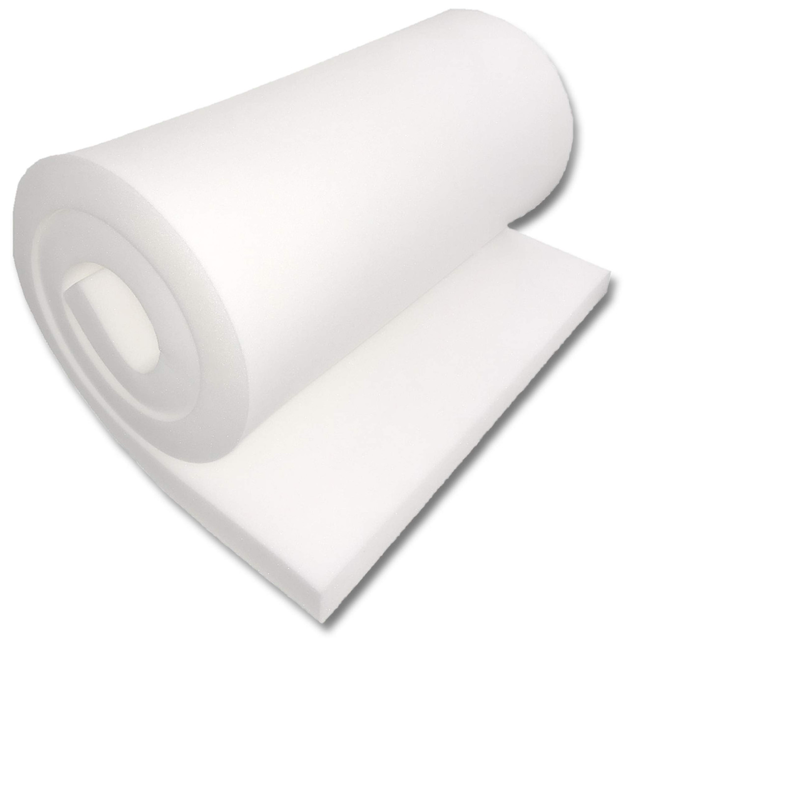 2x24x85HDF Cushion & Upholstery Foam, 2x24x85, White