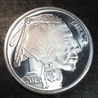 1oz Silver Bullion 2015 Buffalo / Indian PROOF style WE COMBINE SHIP #2015