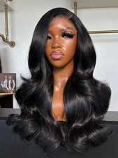 Body Wave 13x6 Hd Lace Frontal Wig Human Hair 360 Brazilian Pre Plucked Lace