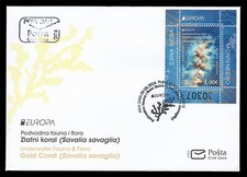 FR7157 - 2024 Montenegro postEurop flore et faune sous-marine FDC