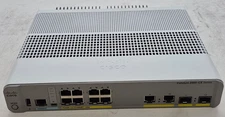 Cisco Catalyst WS-C2960CX-8PC-L 8 Port Gigabit Switch -  Needs Reset