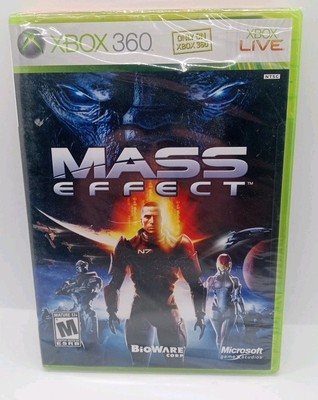 Mass Effect xbox 360 factory sealed launch edition Do Not Sell Before Date Rare