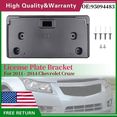 95051456 License Plate Mount Bracket Kit For Chevy Cruze Non-RS Models New