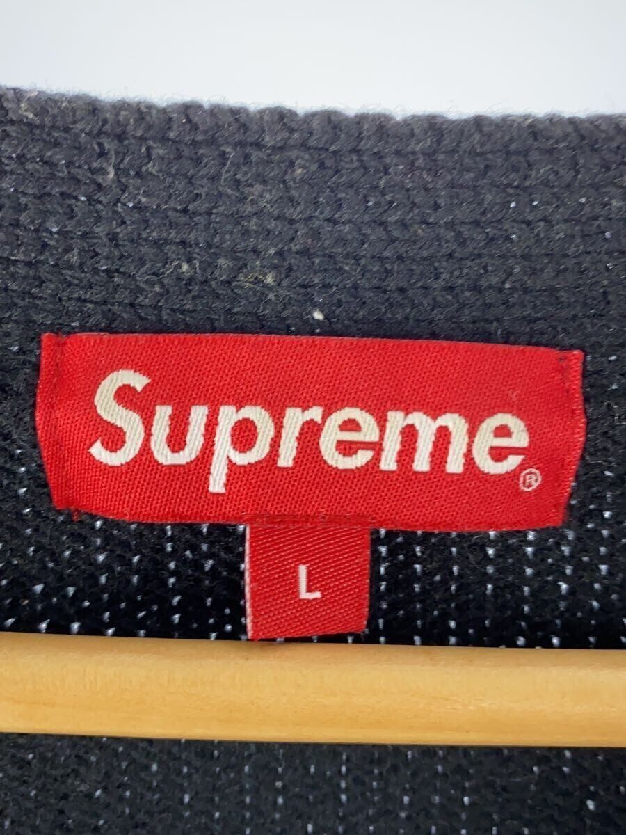 Supreme Cardigan 19AW Floral Stripe (Thick L Wool Black Used Supreme Cardigan 19AW Floral Stripe (Thick L Wool Black Used