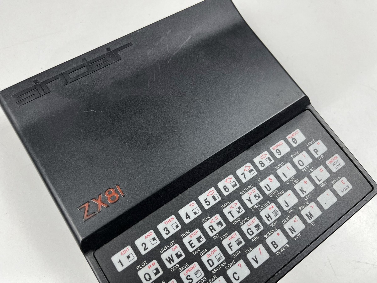 Sinclair Model ZX81 Personal Computer Game Vintage | eBay