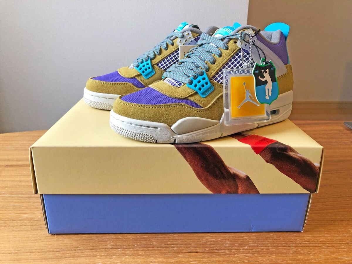 Size 4 Air Jordan 4 Retro SP x Union 30th Anniversary DESERT Size 4 Air Jordan 4 Retro SP x Union 30th Anniversary DESERT