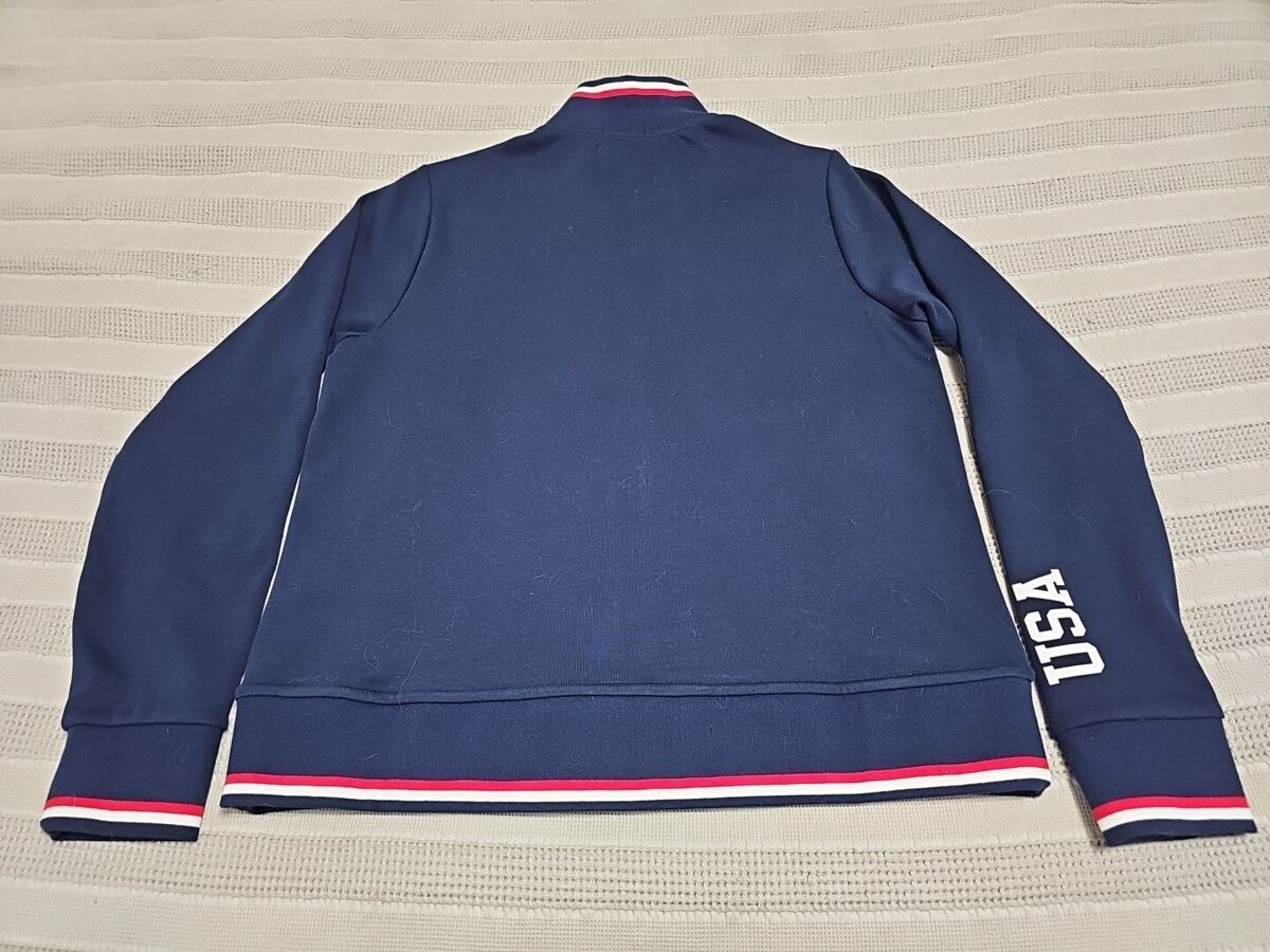 Polo Ralph Lauren 2020 Japan Olympic Team Blue Full-Zip USA Polo Ralph Lauren 2020 Japan Olympic Team Blue Full-Zip USA