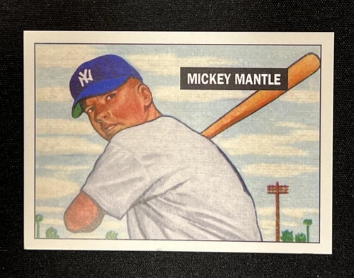 Mickey Mantle 2021 Topps - 1951 Bowman Reprint #2