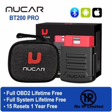 2026 MUCAR BT200 Pro Car OBD2 Diagnostic Scanner Tool Code Reader All System USA