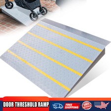VNN Door Threshold Ramp Handicap for Doorway Wheelchairs Carts 800LBS Door Ramp