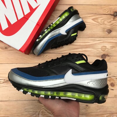 WMNS AIR MAX 97 ブラック/ホワイト 6.5 新品 ナイキ エアマックス97 ブラック/ホワイト【4/1発売