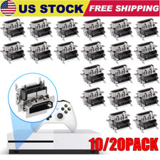 10/20PACK HDMI Port Socket Interface Connector Replace For Microsoft Xbox One S