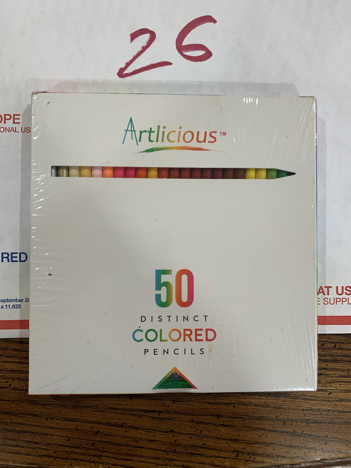 ﻿﻿Artlicious Colored Pencils - Pack of Alternative dealer with Distinct S 50 Colors Max 55% OFF