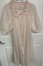 Gaymode Penneys Housecoat Dress Pink Vintage Medium SEE MEASUREMENTS
