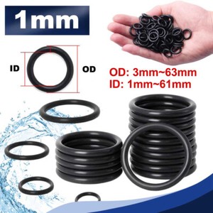 Heat Oil Chemical Resistance NBR Buna-N Nitrile Rubber Union Seals For Oil Gas Industry