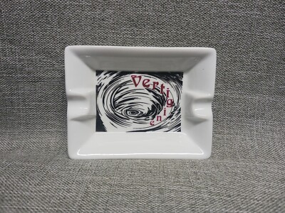 Vintage Le Coq Porcelain Ashtray Vertigine Restaurant Advertising Hotel