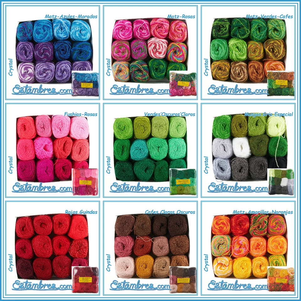 CRYSTAL [Multi-color Pack] - La Pantera Rosa - 12 Pack x 15grs - Image 2 of 4