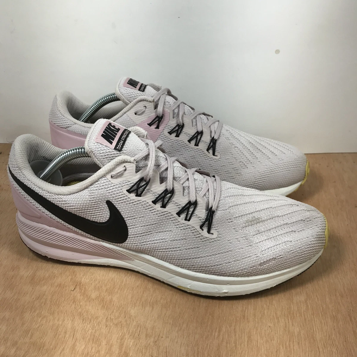 vertical Mercado Pence Nike Womens Air Zoom Structure 22 AA1640-009 Pink Black Running Shoes Size  11.5 | eBay