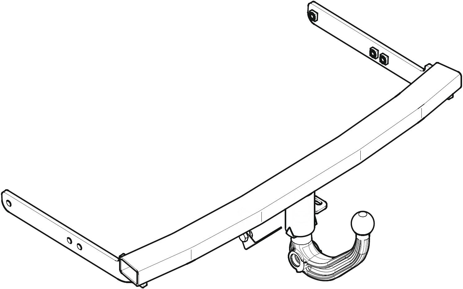 Attelage Fixe Pour Seat Ibiza IV + Faisceau 7 Broches - Homologué