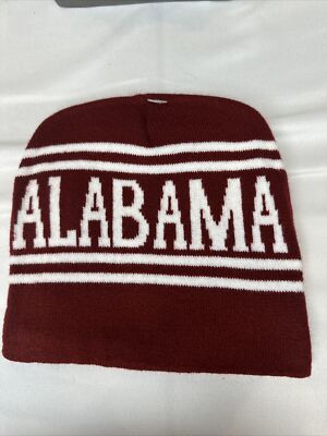 Alabama Crimson Tide University Beanie Team Football Basketball