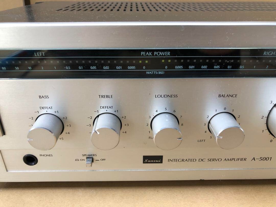 Sansui A-5001 プリメインアンプ サンスイ プリメインアンプA-5001