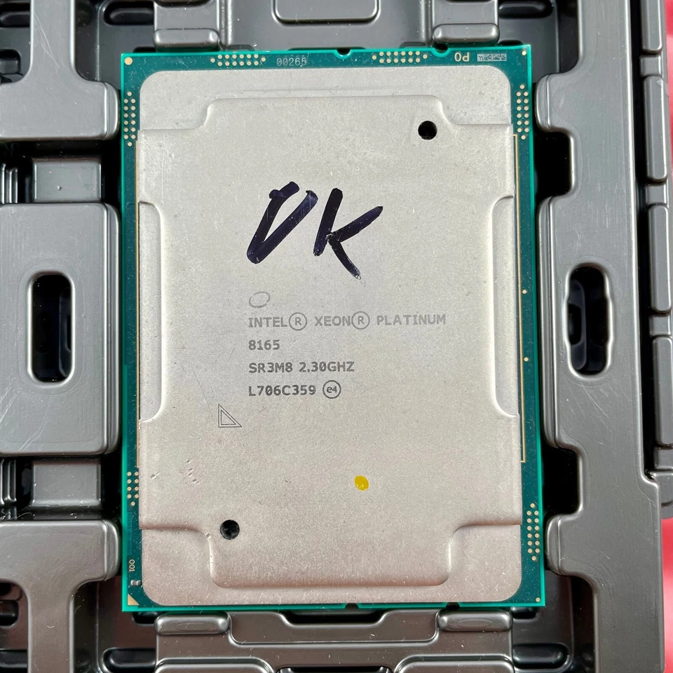 SR3M8 Intel Xeon Platinum 8165 24-Core 2.30GHz 33MB 205W LGA3647 CPU Processor - Image 3 of 4