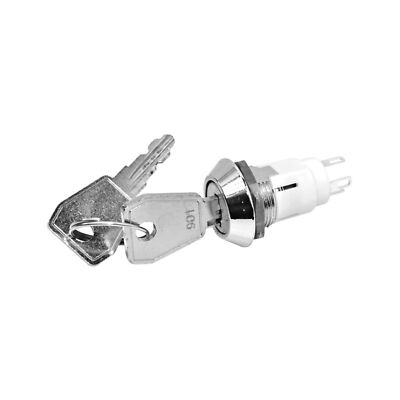Lorlin SRL Schlüsselschalter 17mm 24VDC 1A 2 Schalterpos.