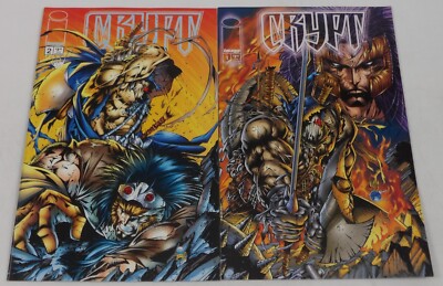 Crypt #1-2 VF/NM complete series Robert Napton Shelby Robertson Image