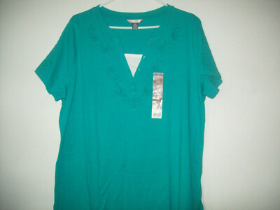 NEW WOMEN'S-WHITE STAG - TOP BLOUSE 16W