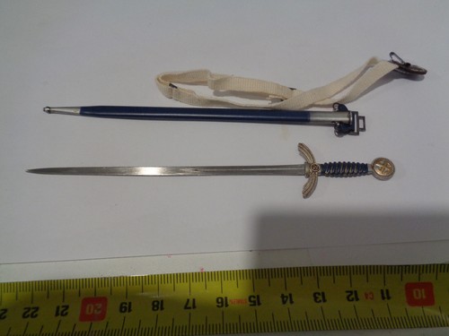 12" Doll Accessories Clothes Figure DIY German soldier prade sword 1:6 Scale1/6 - Picture 10 of 15
