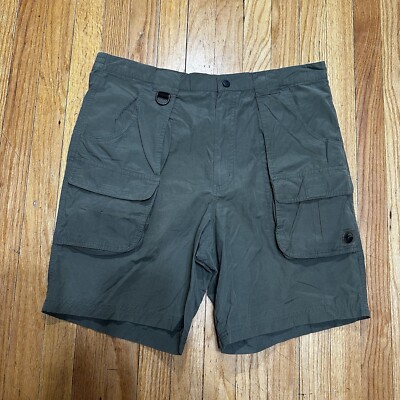 Gander Mountain Guide Series Men s 34 Cargo Shorts Nylon Hiking Outdoors Vintage