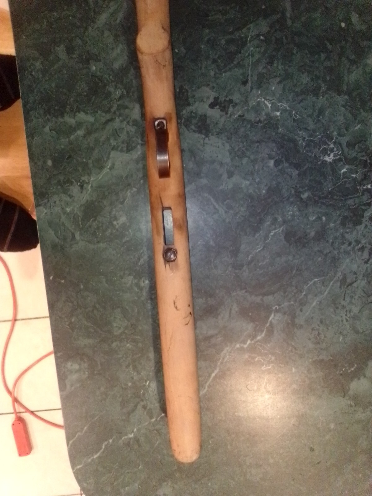 stock for a BSA Super Sport Five Bolt Action .22 Rifle nice with heat press logo