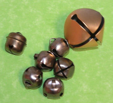 Lot 7 Craft Jingle Bells Multi Sizes