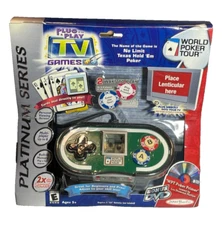 Plug & Play TV Games World Poker Tour Platinum Series Jakks Pacific World Poker