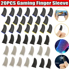 20Pcs PUBG Gaming Finger Sleeve Screen Game Controller Mobile Sweatproof Gloves