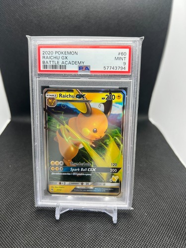 Raichu-GX graded PSA 9 for sale on eBay