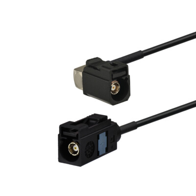 Car Radio Antenna Extension Cable Fakra A Black Female to Jack pigtail R174 6m