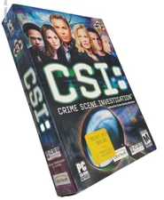 CSI : CRIME SCENE INVESTIGATION ~ Ubisoft 2003 PC CD-Rom Game