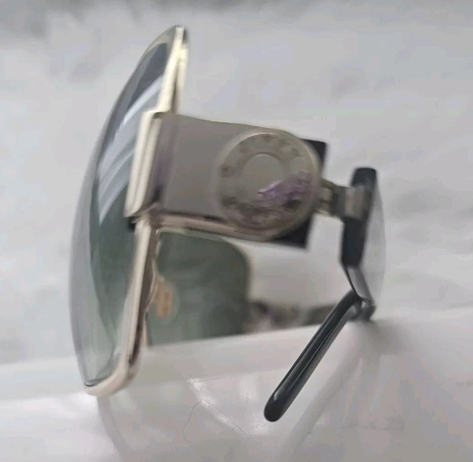 Gafas de sol Jimmy Choo Marlon/s auténticas lentes tintadas verdes bronce marco completo Foto 3 de 4