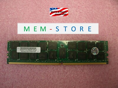 AA783423 64GB DDR4-3200MHz RDIMM RAM Compatible for PowerEdge R6525 R7515 R7525