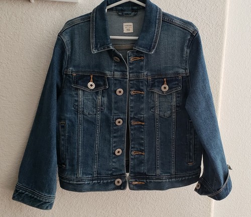 CREWCUTS J CREW STRETCH DENIM JACKET 
