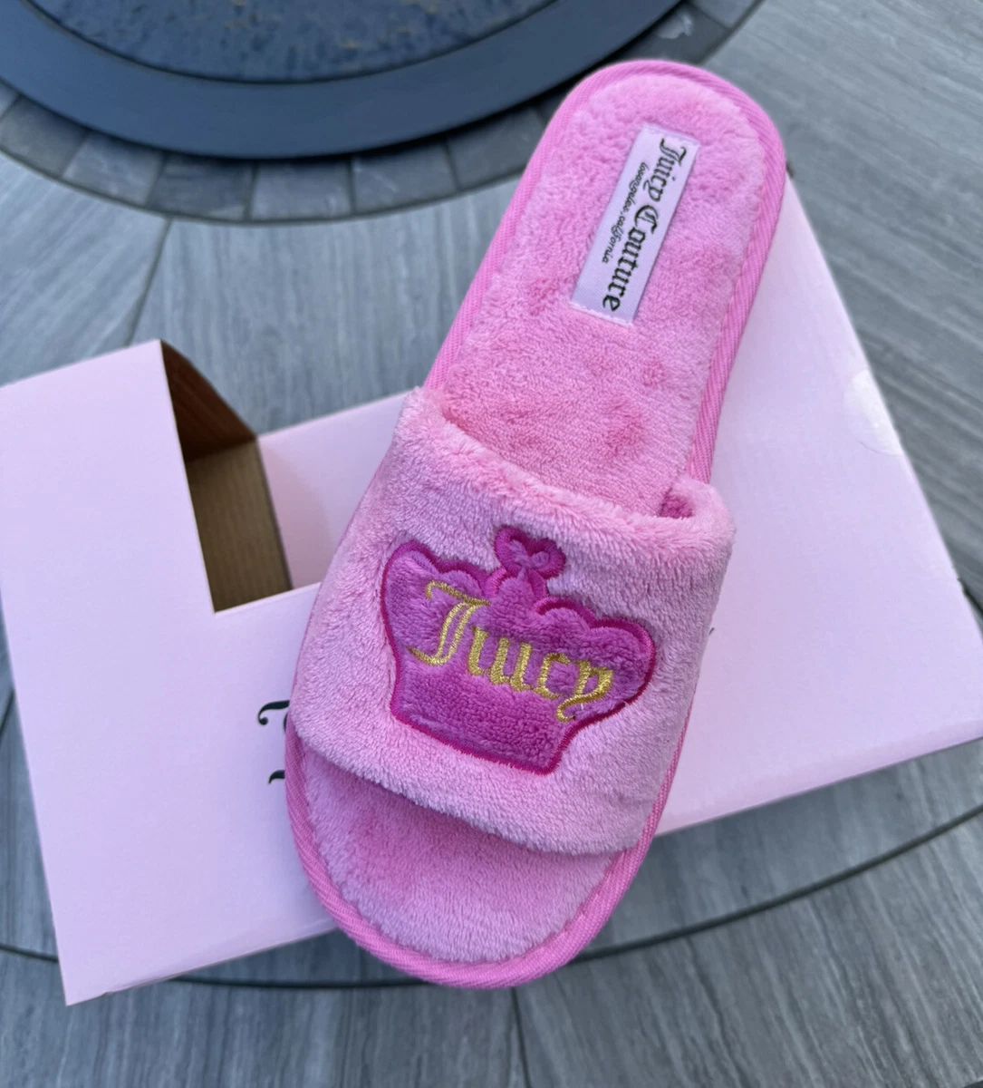 Juicy couture 2025 house shoes