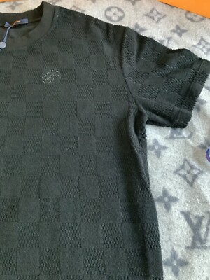 Louis Vuitton Damier French Terry Cotton T-Shirt Sold Out